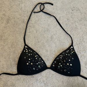 Xhilaration - Target rhinestone halter bikini top.